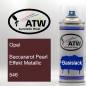 Preview: Opel, Baccararot Pearl Effekt Metallic, 546: 400ml Sprühdose, von ATW Autoteile West.